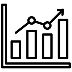Statistic Outline Icon