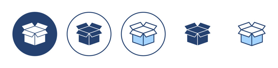 Box icon vector. box sign and symbol, parcel, package