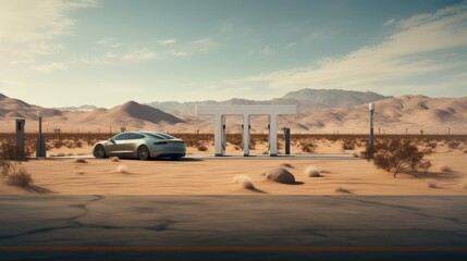 Fractal background with monotone colors and highly textured. Generative AI