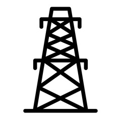 electricity tower icon