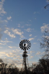 windmill in the field