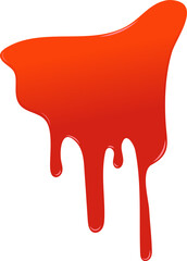 blood drop vector halloween decoration