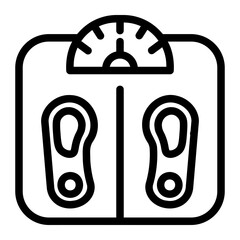 weight scales icon