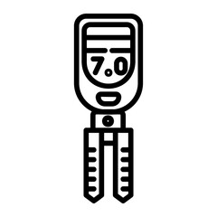 ph meter icon