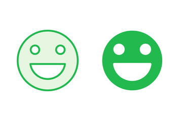 smile icon set. smile emoticon icon. feedback