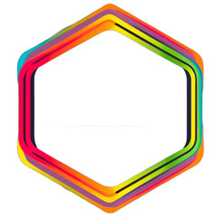 六角形フレーム31　generative ai,