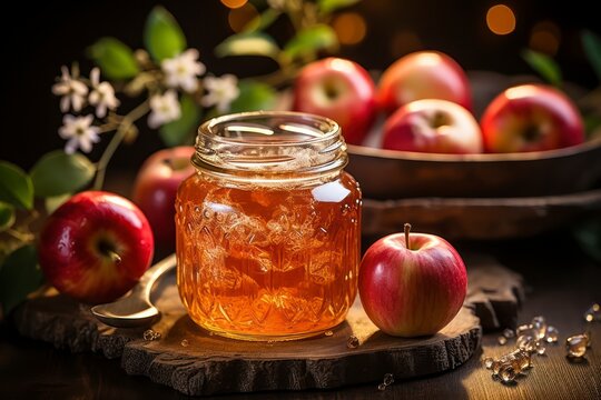 Homemade Fruit Jam Represents the Simple Joys of DIY Cooking and Sharing Heartfelt Gifts