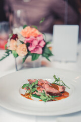 フレンチのお肉料理