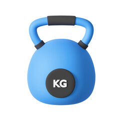 3d kettlebell gym equipment