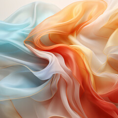 Obraz premium AI art gradient colors paint グラデーションペイント