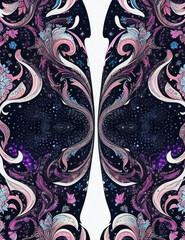 black and white pattern