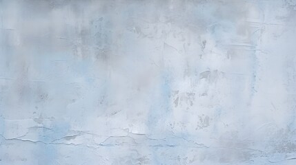 wall background,  Painted old concrete wall with plaster, Rough surface background for design, Sage blue color, Light pale gray blue uneven texture. 