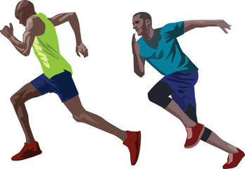 run sport athlete healthy fast jogging