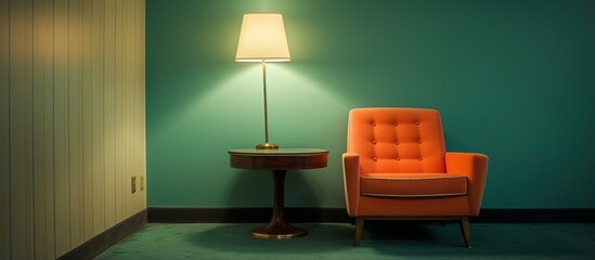 Old style chair in a hotel room