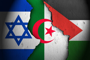 algeria between Israel and Palestine. Israel algeria Palestine.