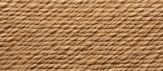 Natural jute fiber as trendy fashion element with thin rope texture design for business card flyer tiles and textile printing - obrazy, fototapety, plakaty