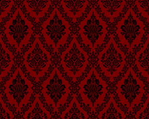 
Traditional Thai painting graphics which are the original style. Seamless background used for decoration.