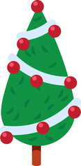 Christmas tree vector