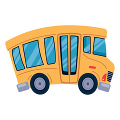 Obraz na płótnie Canvas school bus isolated design