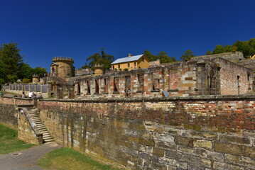 Obraz premium Port Arthur Historic Site, a former convict settlement in Tasmania, Australia