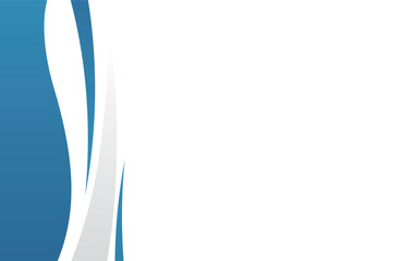 Abstract Wave Background. White Minimalistic Texture. Template Illustration