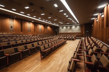 Interior of conference hall in conference room