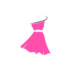 Dress fashion icon design