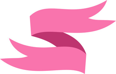 Pink Ribbon For Breast Cancer Awareness