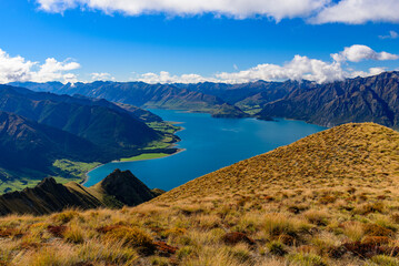 Lake Wanak in South Island, New Zealand