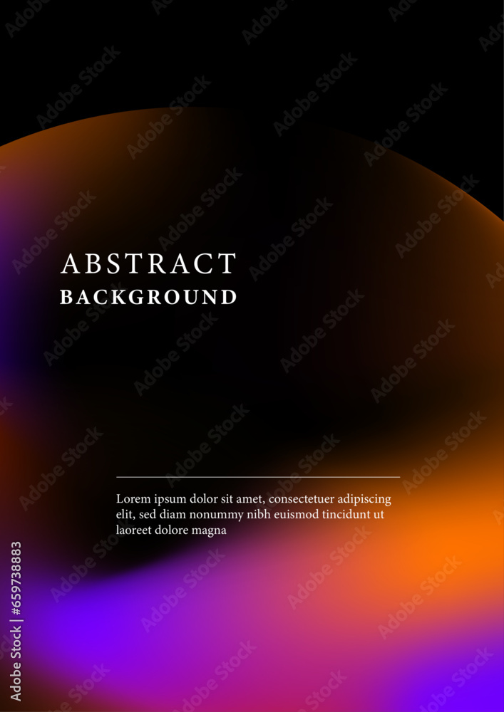 Poster poster background colorful vector abstract gradient