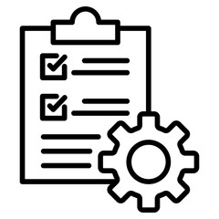 Contract management icon