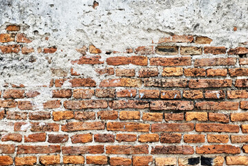 Close up Beautiful Old Brick Wall Texture for Background.
