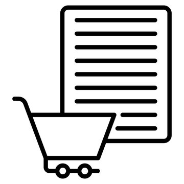 Purchase requisition icon