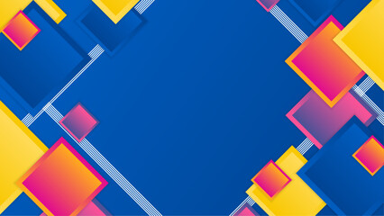 Colorful modern abstract background with gradient geometric shapes
