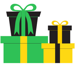 Shopping Prize Winner Illustration