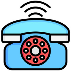 Phone icon often used in design, websites, or applications, banner, flyer to convey specific concepts to enhance user communication and support experiences.