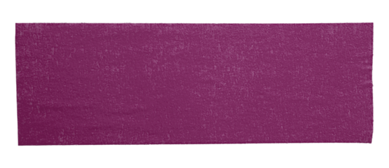 dark purple crumpled torn tape isolated on transparent background