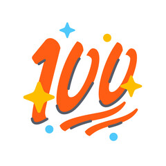Hundred point sign emoji icon