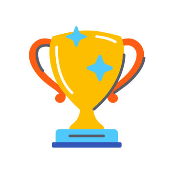 Winning Trophy Award Emoji Icon