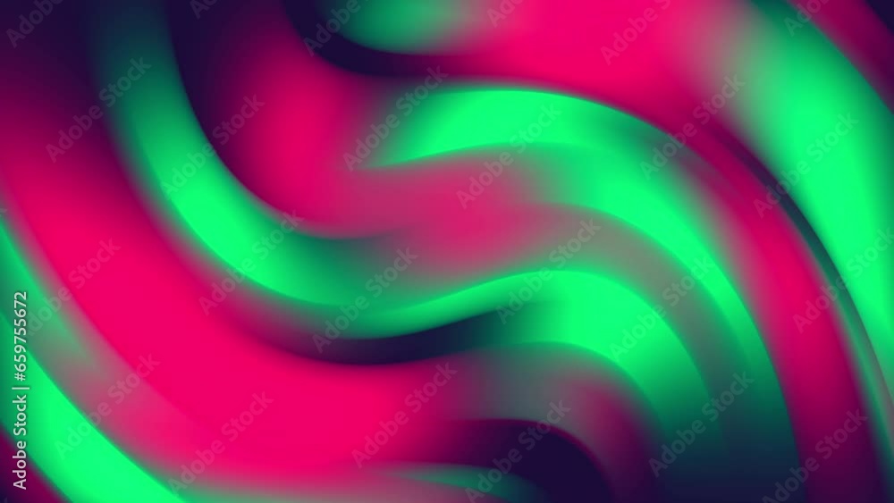 Wall mural abstract dual color gradient background with liquid style waves featured violet and blue. seamless l