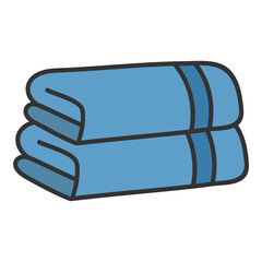 Bath Towel Set Icon