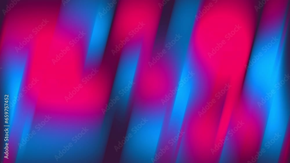Wall mural abstract dual color gradient background with liquid style waves featured violet and blue. seamless l