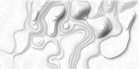 Background lines Topographic map. Geographic mountain relief. Abstract lines background. Contour maps. Vector illustration, Topo contour map on white background, Topographic contour lines.