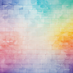 Pastel Brick Wall Digital Paper Clip Art Sublimation Background