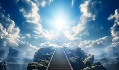 Divine Passage: Stairway to Heaven and Gates of Paradise