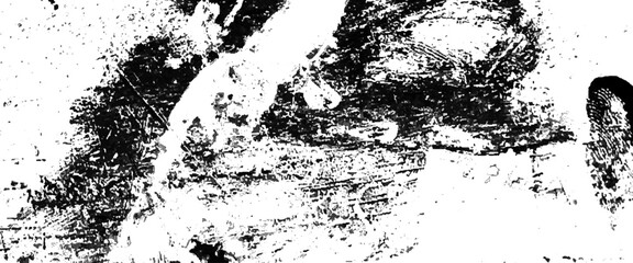  Acrylic splashing Black stuff from the brush with a transparent background.