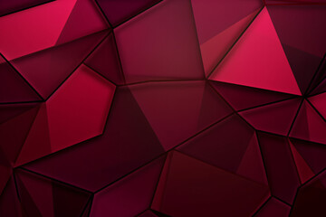 Obraz premium burgundy color geometric background