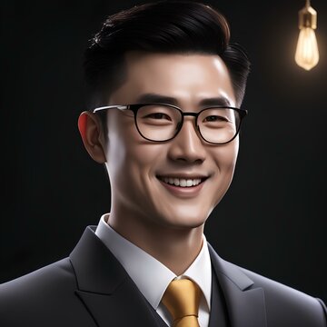 image of korean man dressed in a teachers outfit | portrait of a professional | school teacher images | image of korean woman | portrait of a man