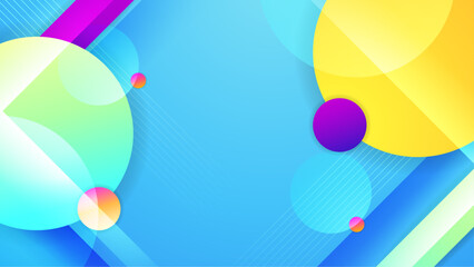 Colorful colourful modern abstract gradient background geometric with dynamic shapes composition. Vector illustration
