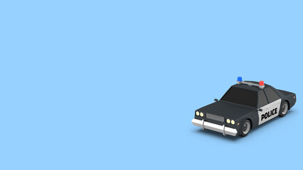 경찰차 배경 Police Car Background © asri80